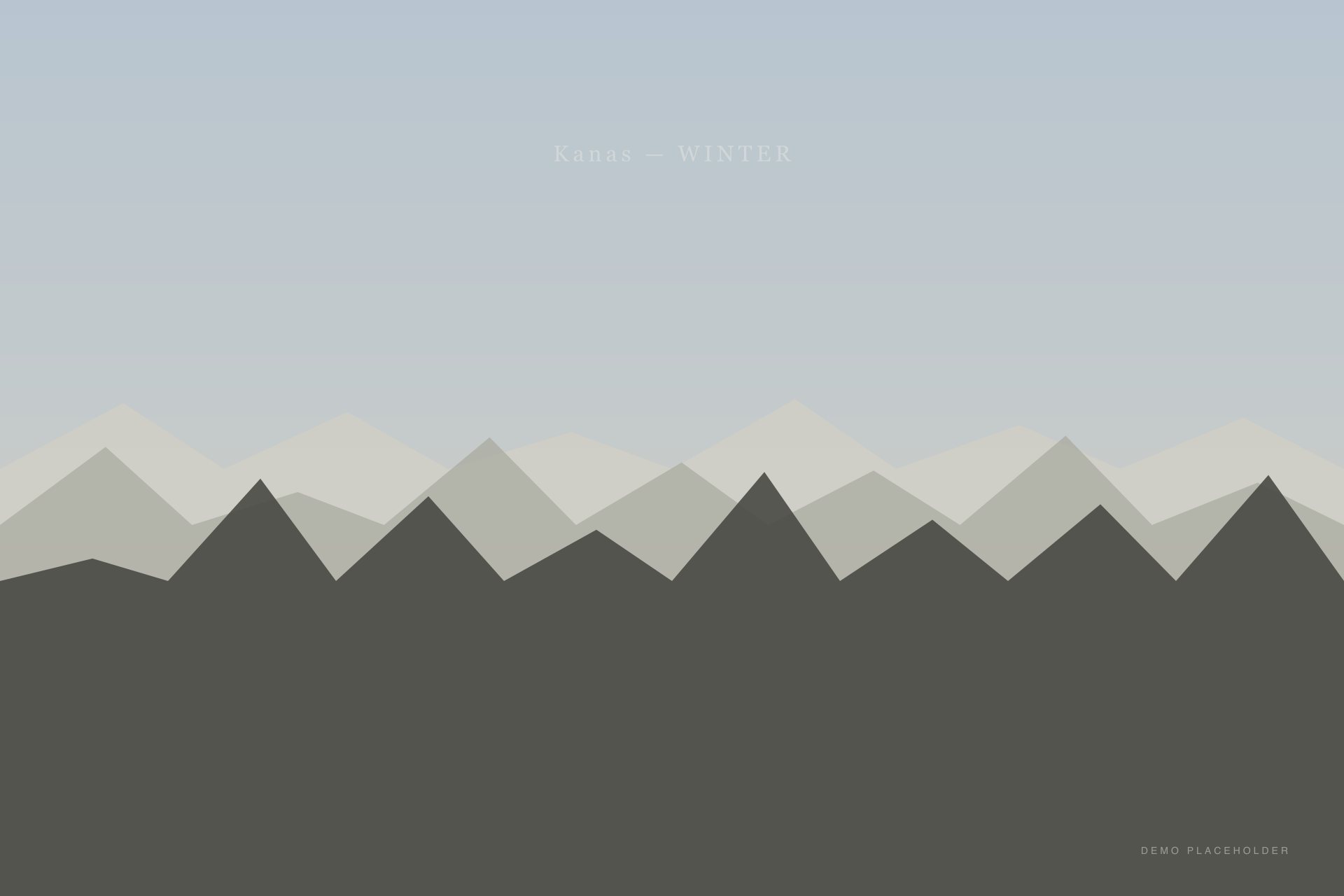 Snow-capped peaks over Kanas